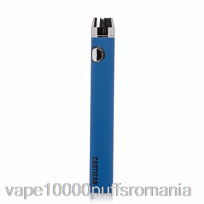 Vape Romania Buton Cartisan Vv 900 Dual Charge 510 Baterie [micro] Albastru